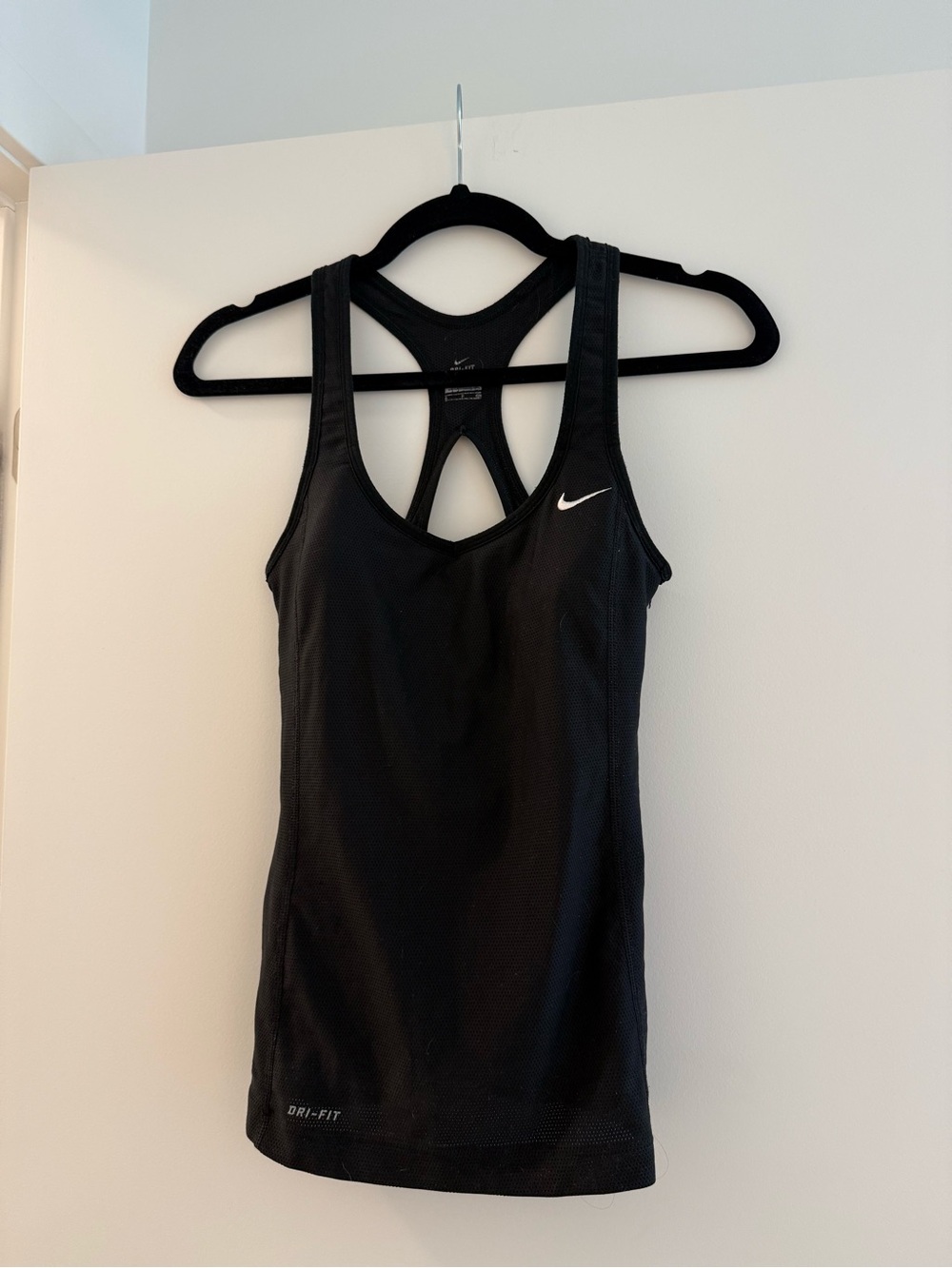 Nike Black Racerback Dri-FIT Tank Top